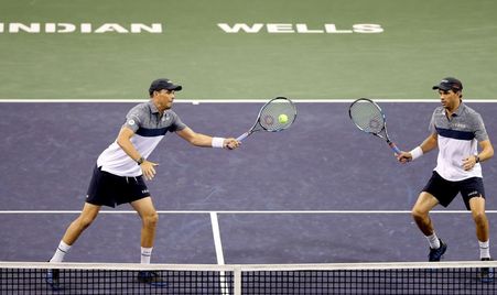 Indian Wells 2018 SF Cuevas Zeballos Bryan Bryan