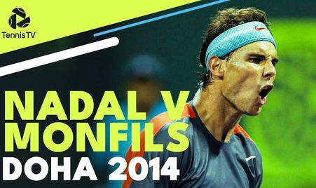 2014 Doha Nadal Monfils