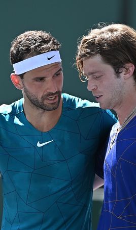 2022 Indian Wells Dimitrov Rublev