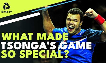What made Tsonga's game so special