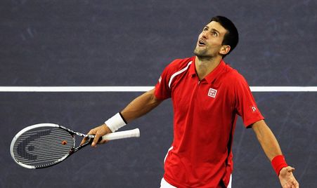 Djokovic Shanghai 2012