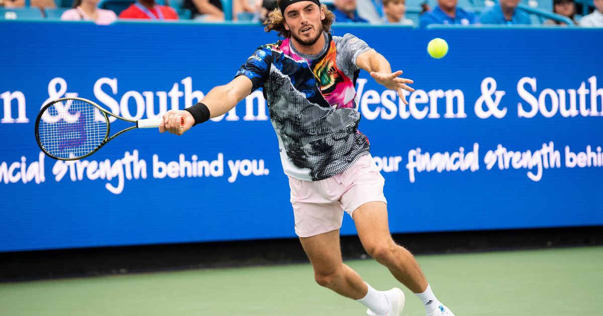 Stefanos Tsitsipas v John Isner - Short Highlights