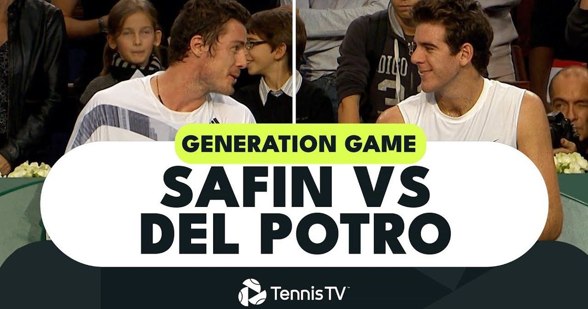 Generation Game Safin vs Del Potro, Paris 2009
