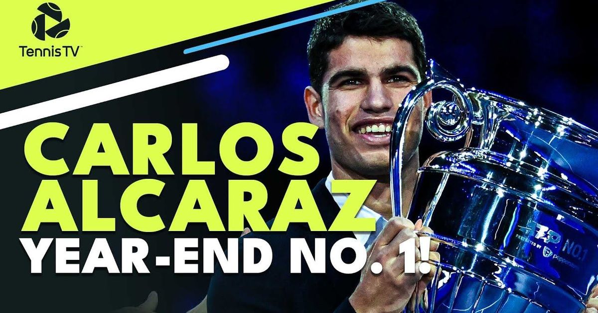Carlos Alcaraz: Youngest ever year-end No. 1