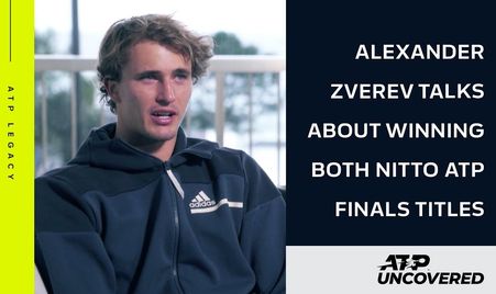 Zverev 2017 and 2021 ATP Finals Champion