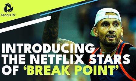 Netflix Break Point Stars