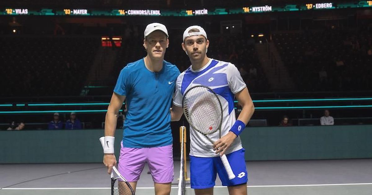 Benjamin Bonzi Vs Jannik Sinner Short Highlights