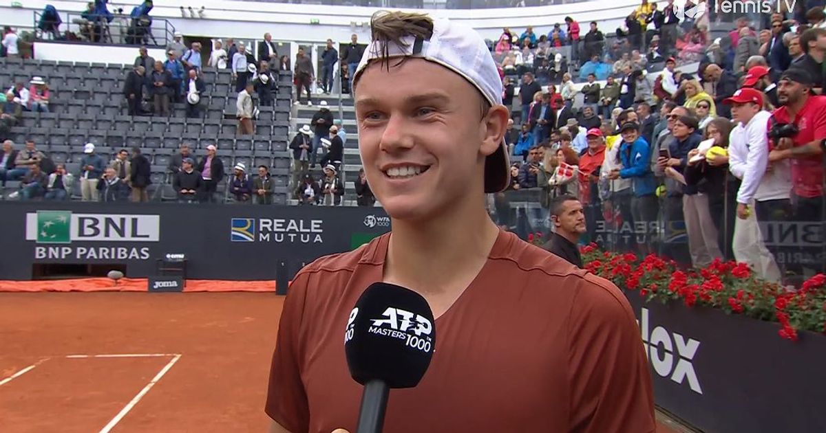 Rune conquers Djokovic in Rome