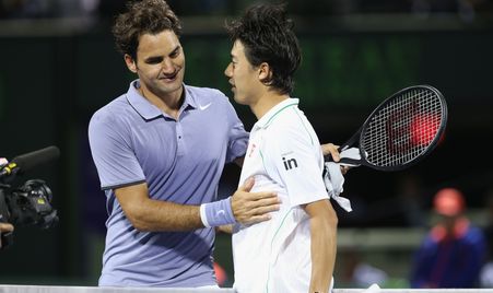 2014 Miami Federer Nishikori