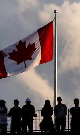 2023 Toronto generic Canada flag