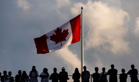 2023 Toronto generic Canada flag