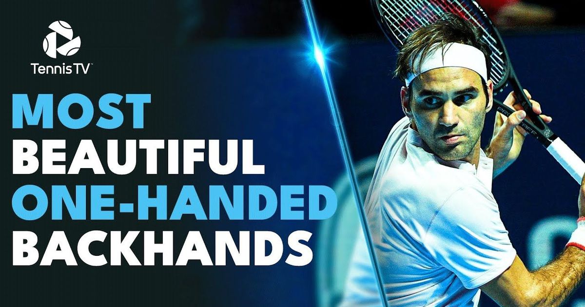 Most beautiful onehanded backhands ever caught on camera
