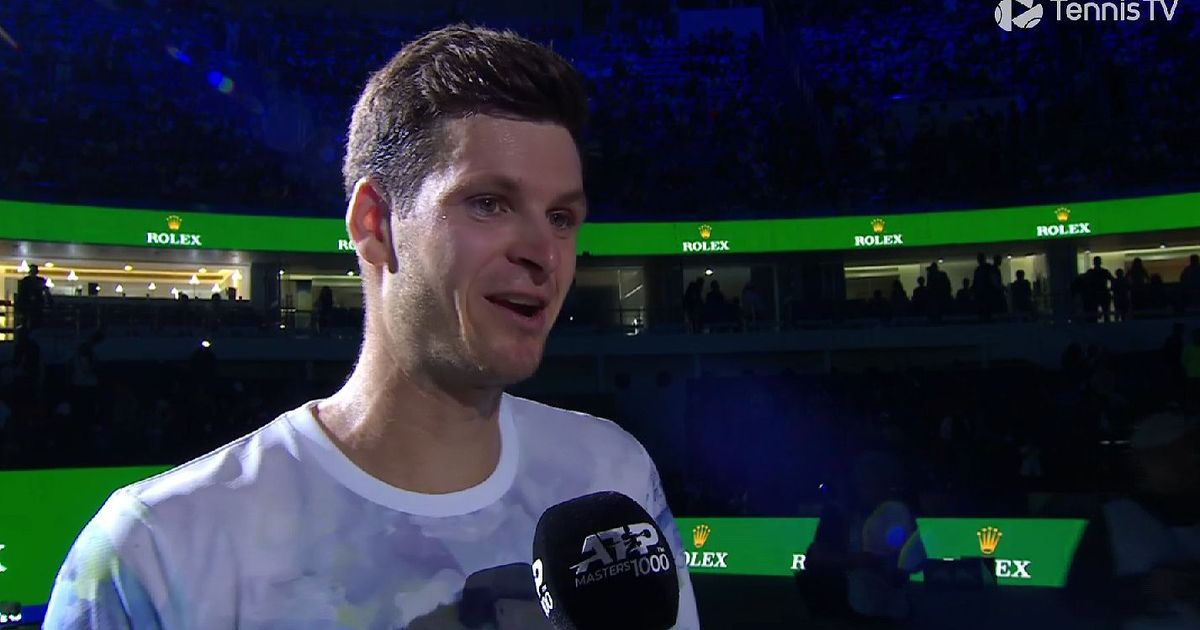 Hurkacz: 'I'm super happy'