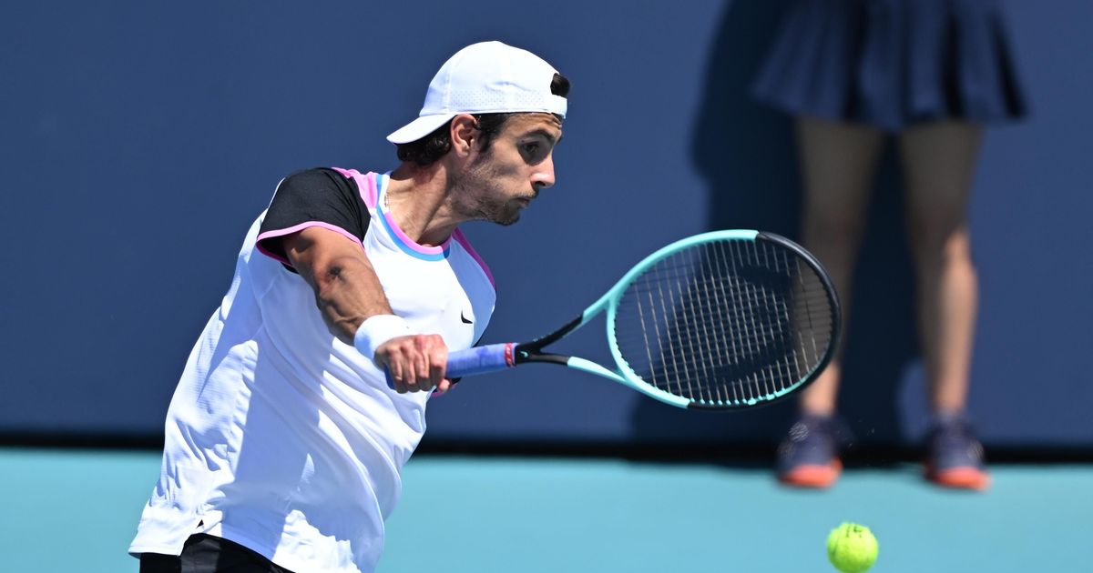 Musetti's magnificent backhand pass