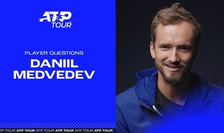 Player Questions Daniil Medvedev