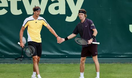 Halle 2024 Zverev Rublev