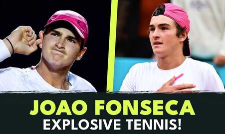 Joao Fonseca Explosive Tennis