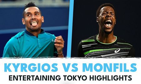 Kyrgios Monfils Tokyo 2016