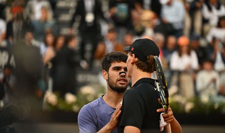 2025 Rome Alcaraz Sinner