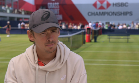 2025 London De Minaur Preview Interview