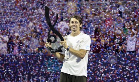 2025 Washington De Minaur trophy
