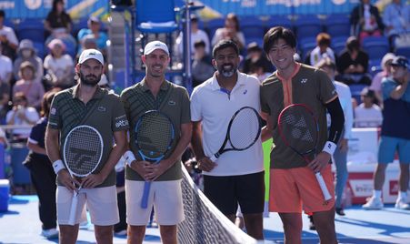 2025 Tokyo Nys Roger-Vasselin Bopanna Yuzuki