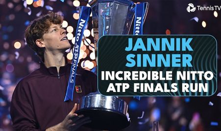 Sinner Best Shots ATP Finals 2025