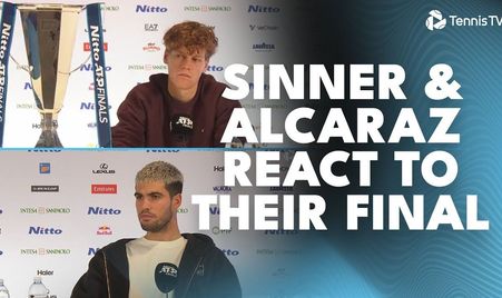 Sinner Alcaraz React To Final