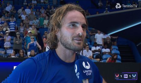 2026 United Cup Tsitsipas