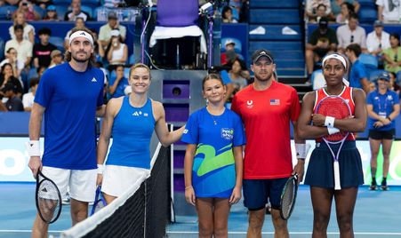 2026 United Cup Sakkari Tsitsipas Harrison Gauff