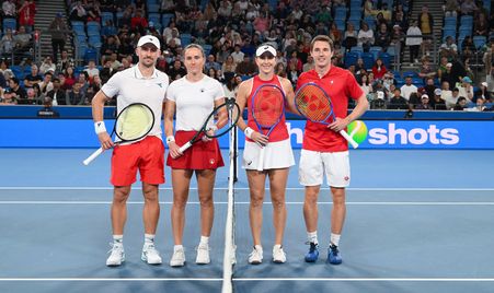 2026 United Cup Kawa Zielinski Bencic Paul