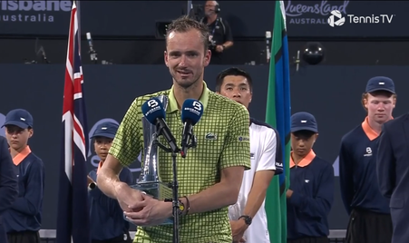 2026 Brisbane Medvedev