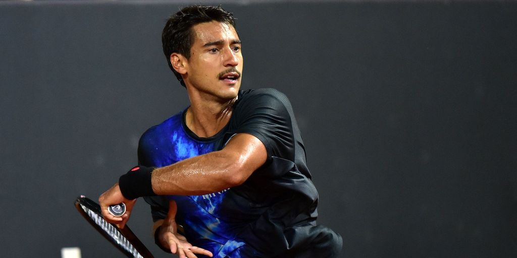 Igor Marcondes em ação no Rio Open 2026, em fotografia de arquivo. Crédito: ATP Media/Tennis TV.