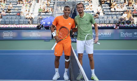 2026 Dubai Medvedev Auger-Aliassime