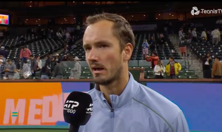 2026 Indian Wells Medvedev