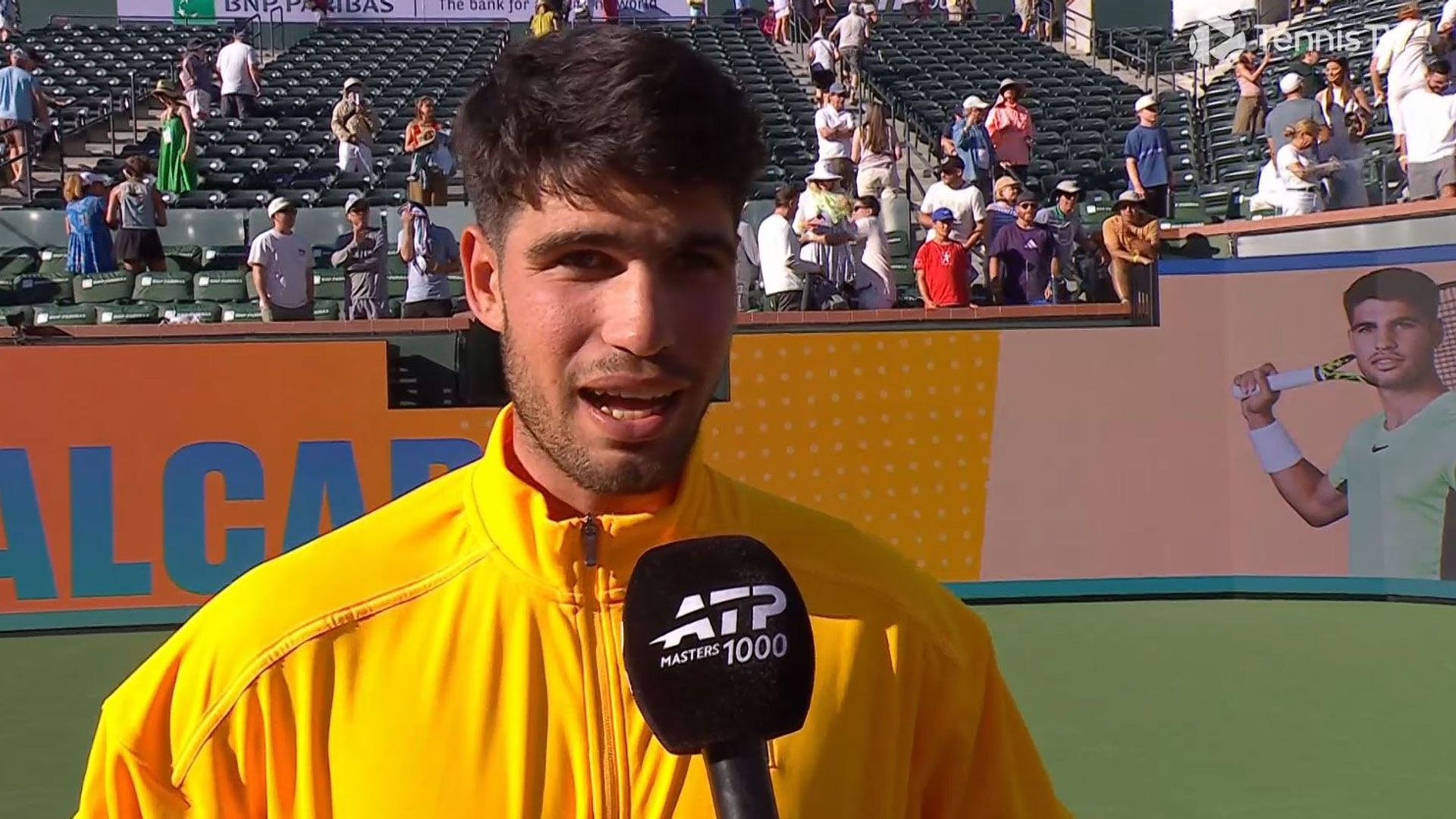 Alcaraz books QF spot in the desert