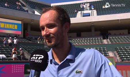 2026 Indian Wells Medvedev