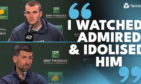 2026 Indian Wells Draper Djokovic Press