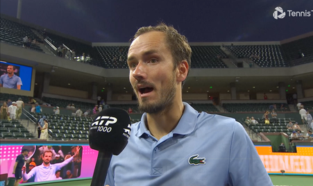 2026 Indian Wells Medvedev