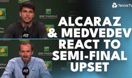 Alcaraz Medvedev Press