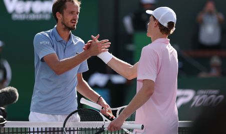 2026 Indian Wells Medvedev Sinner