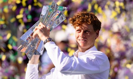 2026 Indian Wells Sinner trophy