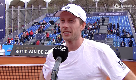 2026 Bucharest QF van de Zandschulp