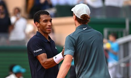 2026 Monte Carlo Auger-Aliassime Sinner