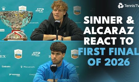 Sinner Alcaraz Monte Carlo Press