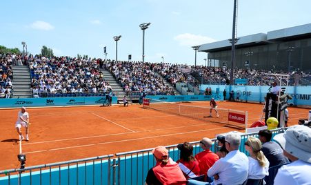 2026 Madrid generic outside court