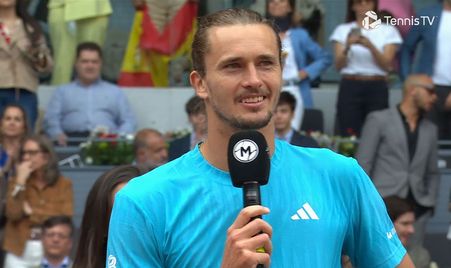 Zverev praises Sinner's historic run
