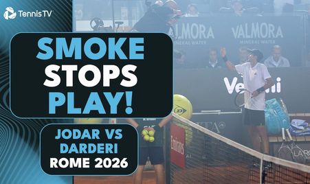 Smoke Stops Play Jodar Darderi