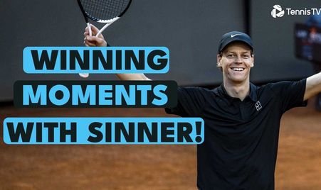 Winning Moments Sinner Rome