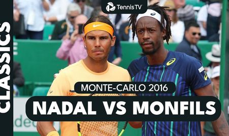 Nadal Monfils Monte Carlo 2016